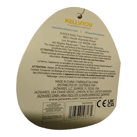 NWT RARE Silver Tag Ginger Squishmallows Special Edition Gingerbread Latte 11" - Picture 6 of 7